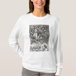 Sint-Michael en de Draak uit een Latijn T-shirt