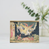 Sint Michael en zijn engelen vechten tegen de draa Briefkaart (Staand voorkant)