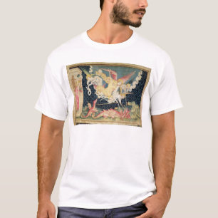 Sint Michael en zijn engelen vechten tegen de draa T-shirt