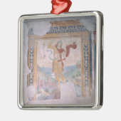 Sint-Michael (fresco) Metalen Ornament (Links)