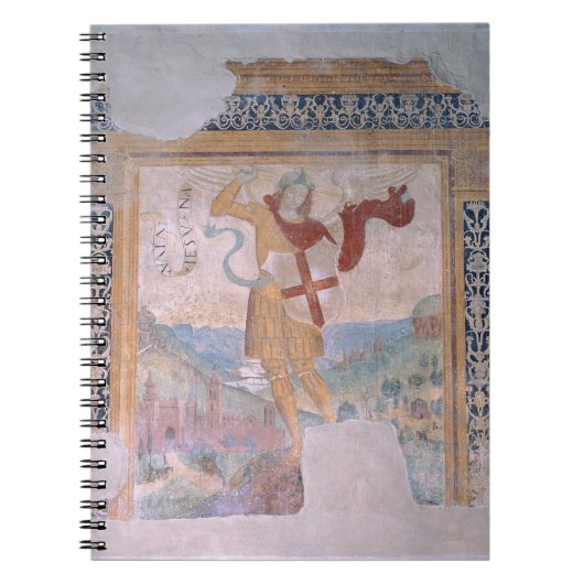 Sint-Michael (fresco) Notitieboek (Voorkant)