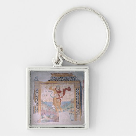 Sint-Michael (fresco) Sleutelhanger (Voorkant)