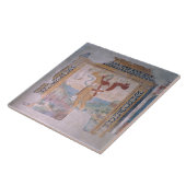 Sint-Michael (fresco) Tegeltje (Zijkant)