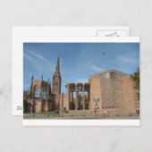 Sint-Michael-kathedraal, ruïnes gebombardeerd Briefkaart (Voorkant / Achterkant)