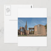 Sint-Michael-kathedraal, ruïnes gebombardeerd Briefkaart (Voorkant / Achterkant)