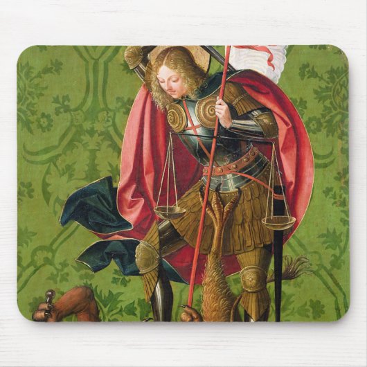 Sint Michael Killing the Dragon Muismat (Voorkant)