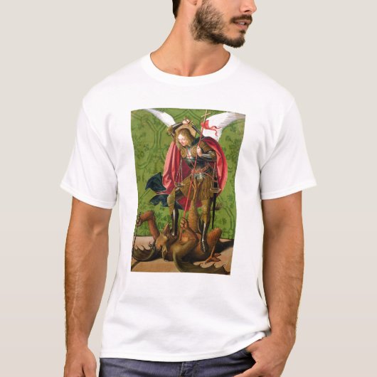 Sint Michael Killing the Dragon T-shirt (Voorkant)