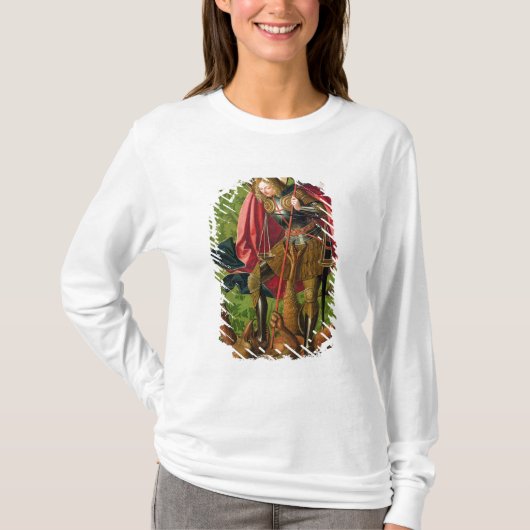 Sint Michael Killing the Dragon T-shirt (Voorkant)