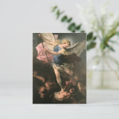 Sint-Michael, Luca Giordano (Fa Presto) Briefkaart (Staand voorkant)