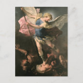 Sint-Michael, Luca Giordano (Fa Presto) Briefkaart (Voorkant)