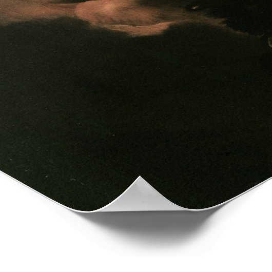 Sint-Michael, Luca Giordano (Fa Presto) Poster (Hoek)