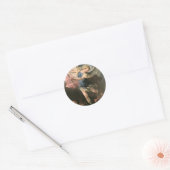 Sint-Michael, Luca Giordano (Fa Presto) Ronde Sticker (Envelop)