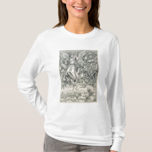 Sint-Michael met de draak T-shirt