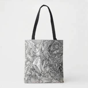 Sint-Michael met de draak Tote Bag