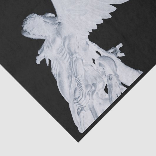 Sint-Michael (omgekeerd) Weefselpapier Tissuepapier (Detail)