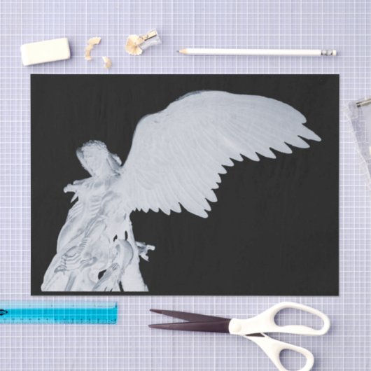 Sint-Michael (omgekeerd) Weefselpapier Tissuepapier (Craft)