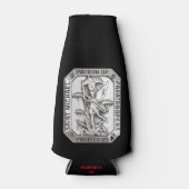 SINT MICHAEL PATROONHEILIGE VAN PARACHUTISTEN FLESJESKOELER (Voorkant)