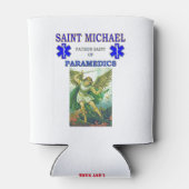 SINT MICHAEL PATROONHEILIGE VAN PARAMEDICI BLIKJESKOELER (Achterkant)