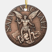 Sint-Michael-sieroog Keramisch Ornament (Voorkant)