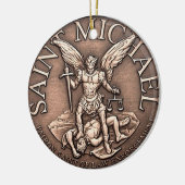 Sint-Michael-sieroog Keramisch Ornament (Links)