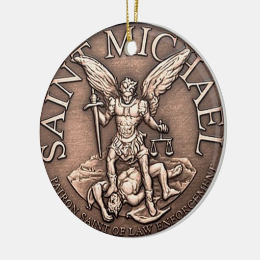 Sint-Michael-sieroog Keramisch Ornament (Links)