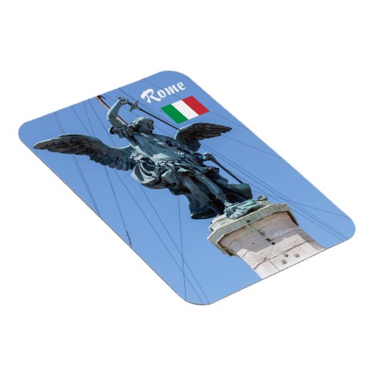 Sint-Michael-standbeeld - Castel Sant'Angelo top,  Magneet (Rechterzijde)