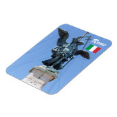 Sint-Michael-standbeeld - Castel Sant'Angelo top,  Magneet (Linkerzijde)