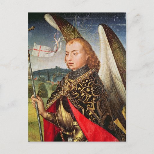 Sint Michael the Archangel, 1460-66 Briefkaart (Voorkant)