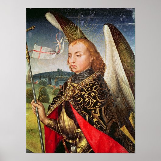Sint Michael the Archangel, 1460-66 Poster (Voorkant)