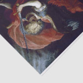 Sint Michael the Archangel door Claudio Coello Tissuepapier (Detail)