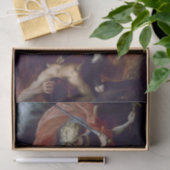 Sint Michael the Archangel door Claudio Coello Tissuepapier (Geschenk)