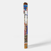 Sint Michael the Archangel Monogram Antiek Floral Case-Mate iPhone Case (Achterkant / Links)