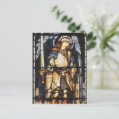Sint-Michael van Sir Edward Coley Burne-Jones Briefkaart (Staand voorkant)
