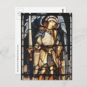 Sint-Michael van Sir Edward Coley Burne-Jones Briefkaart (Voorkant / Achterkant)