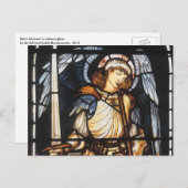 Sint-Michael van Sir Edward Coley Burne-Jones Briefkaart (Voorkant / Achterkant)