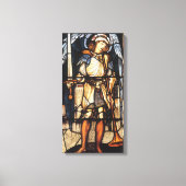 Sint-Michael van Sir Edward Coley Burne-Jones Canvas Afdruk (Voorkant)