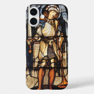 Sint-Michael van Sir Edward Coley Burne-Jones iPhone 16 Plus Hoesje