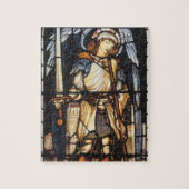 Sint-Michael van Sir Edward Coley Burne-Jones Legpuzzel (Verticaal)