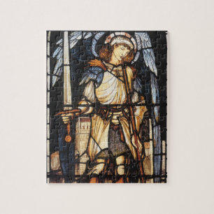 Sint-Michael van Sir Edward Coley Burne-Jones Legpuzzel