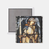 Sint-Michael van Sir Edward Coley Burne-Jones Magneet (Voorkant / Achterkant)