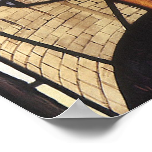 Sint-Michael van Sir Edward Coley Burne-Jones Poster (Hoek)