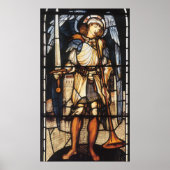 Sint-Michael van Sir Edward Coley Burne-Jones Poster (Voorkant)