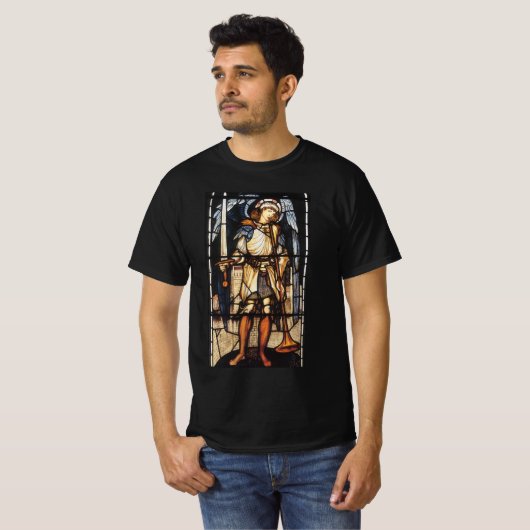Sint-Michael van Sir Edward Coley Burne-Jones T-shirt (Voorkant volledig)