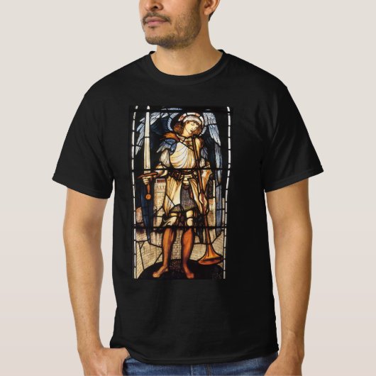 Sint-Michael van Sir Edward Coley Burne-Jones T-shirt (Voorkant)