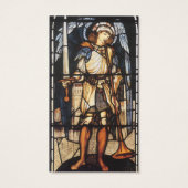 Sint-Michael van Sir Edward Coley Burne-Jones Visitekaartje (Achterkant)