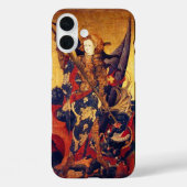 Sint Michael Vanquishing Devil als middeleeuwse Kn Case-Mate iPhone Case (Achterkant)