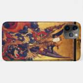 Sint Michael Vanquishing Devil als middeleeuwse Kn Case-Mate iPhone Case (Achterkant (horizontaal))