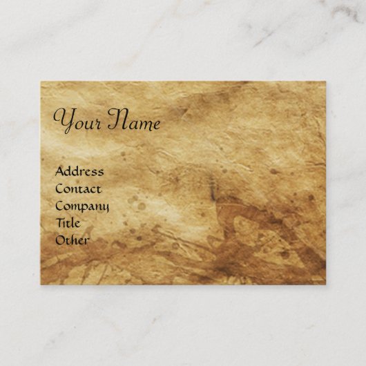 Sint Michael Vanquishing Devil als middeleeuwse Kn Visitekaartje (Voorkant)