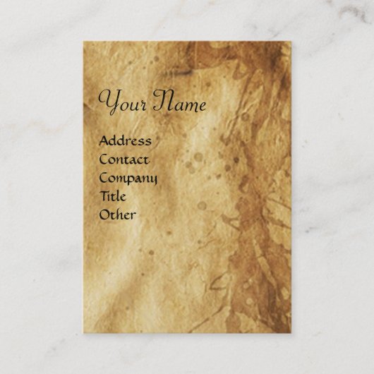 Sint Michael Vanquishing Devil als middeleeuwse Kn Visitekaartje (Voorkant)