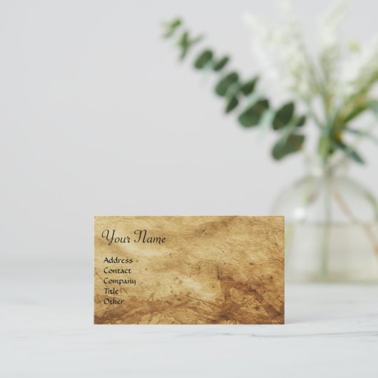 Sint Michael Vanquishing Devil als middeleeuwse Kn Visitekaartje (Staand voorkant)